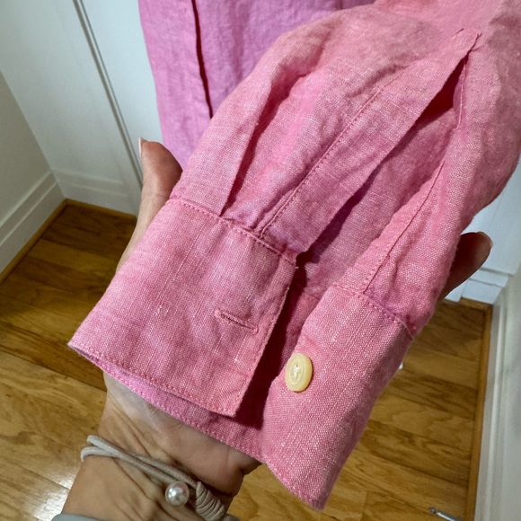 Banana Republic Flax Button Down - Picture 4 of 12